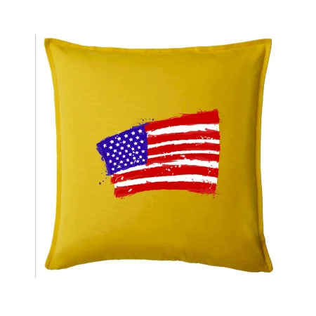 Americká vlajka ohnutá