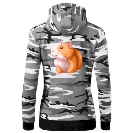 Morča - kreslené, bielo oranžové