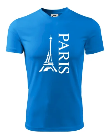 Paris nápis Eiffelovka na výšku