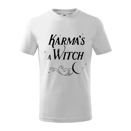Karma's a Witch - nápis