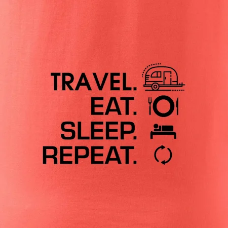 Eat sleep travel - Malý príves
