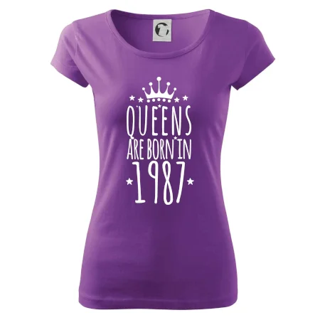 Queens are born in 1987