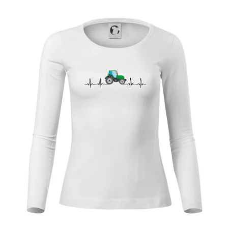 Traktor farebný ekg