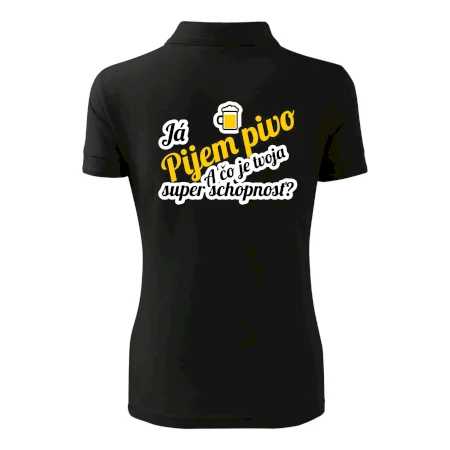Pijem pivo - tvoja super schopnosť - šikmý