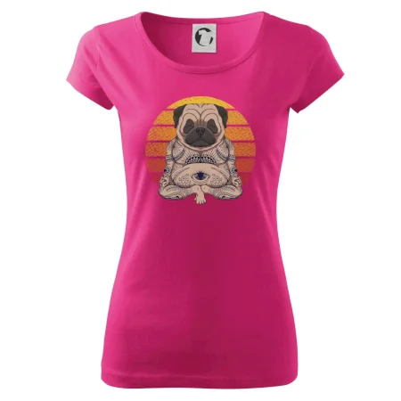 Yoga meditace - pug