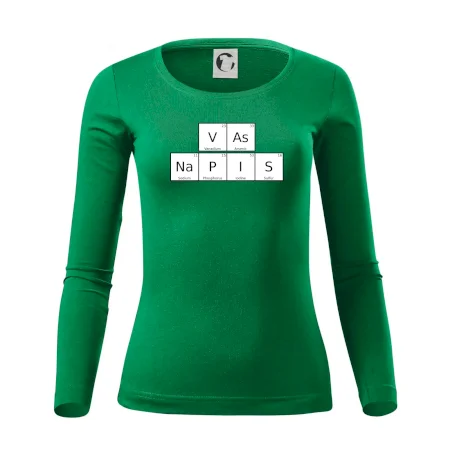 Vlastný nápis - periodická tabuľka