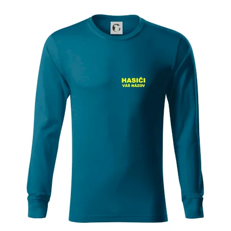 Hasiči - žltý nápis - váš názov zboru