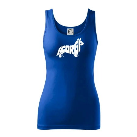 Corgi - nápis v tele