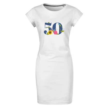 Kvetinové číslo kreslené - 50