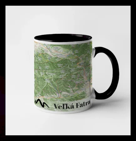 Hrnček mapa Veľká Fatra