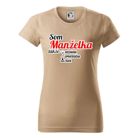Som manželka takže...
