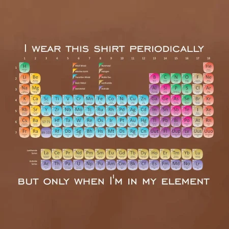 I wear this shirt periodically but only when I'm in my element