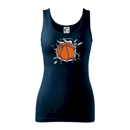 Basketbal lopta v triku