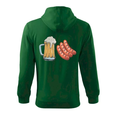 Pivo a klobása