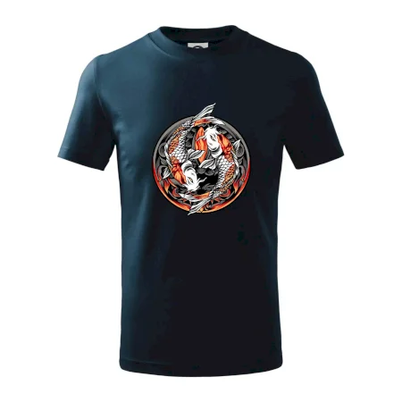 Yin & Yang Koi kapor - oranžový