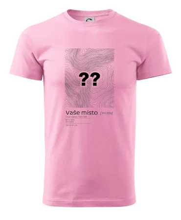 Vaše miesto - vrstevnice v obdĺžniku