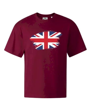 Britská vlajka roztrhaná