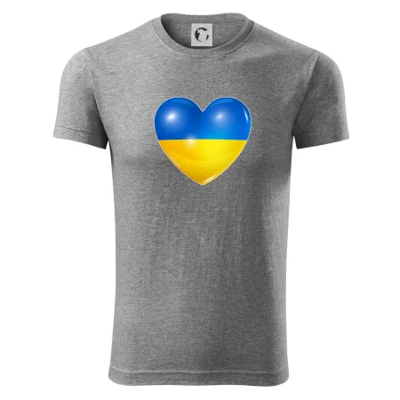 Ukrajina srdce vlajka