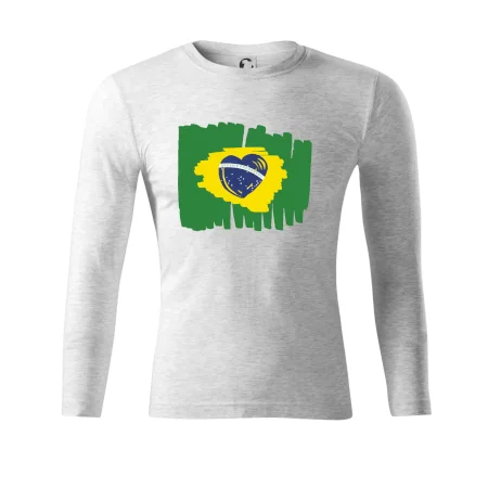Brazília vlajka srdca