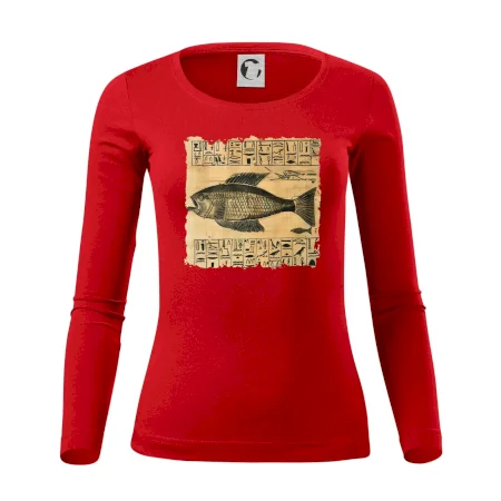 Egyptské hieroglyfy ryba