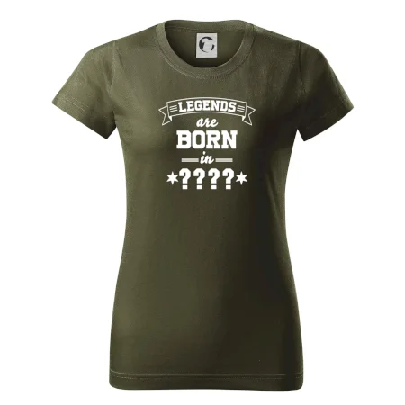 Legends are born in (Tvoj mesiac narodenia)