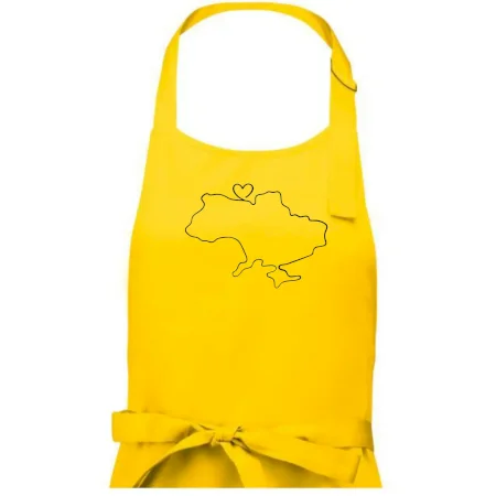 Mapa Ukrajiny - srdce