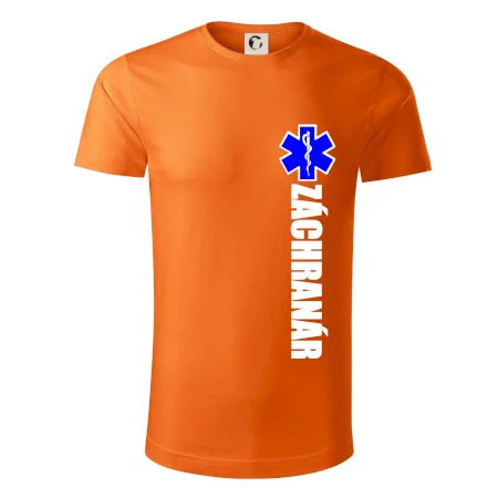 Nápis Záchranár + hviezda