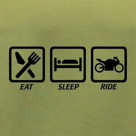 Eat sleep ride - cesta