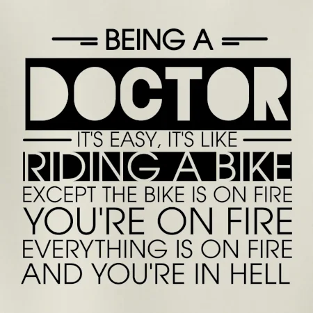 Being a doctor - bike
