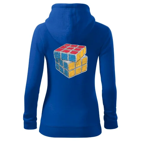 Rubikova kocka kreslená