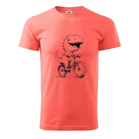 Roztomilý Dinosaurus na bicykli