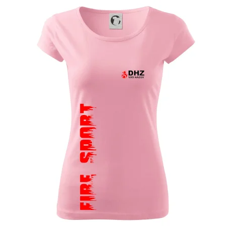 DHZ (oheň, firesport, názov sboru - vlastný nápis)