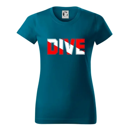 Dive nápis vlajka