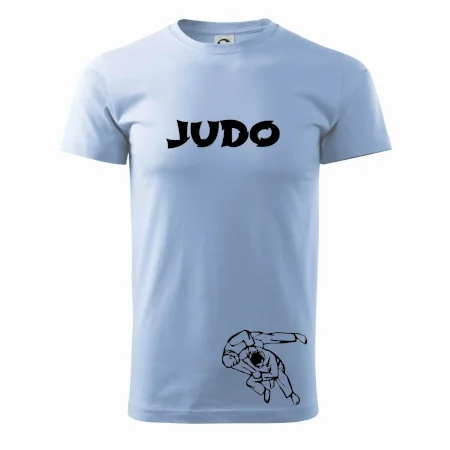 Judo nápis + postavy