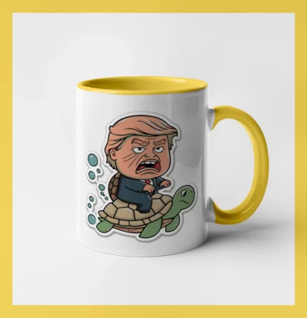 Trump a korytnačka
