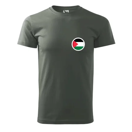 Palestína vlajka prsník