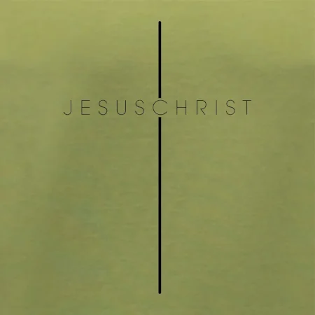 JesusChrist nápis v kríži