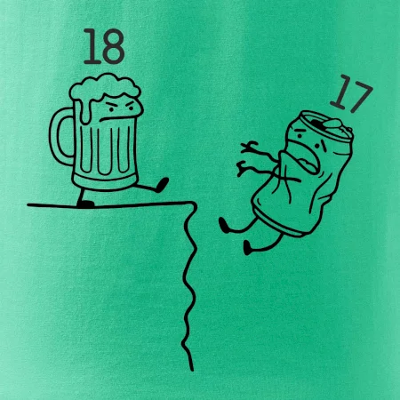 Pivo narodeniny - útes 18 rokov