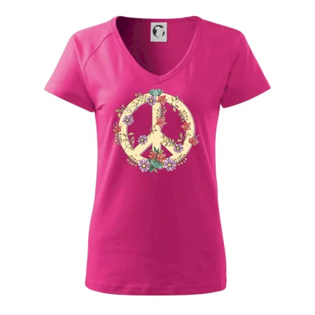Peace symbol pieskový