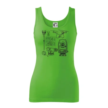 Geodet teodolit dron