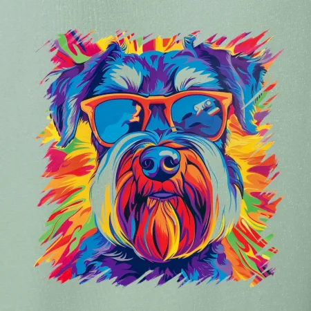 Bradáč farebný štýl 70s