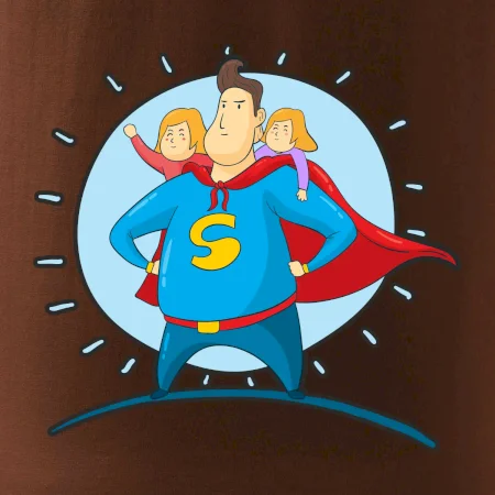 Ocko superman - dievča a dievča