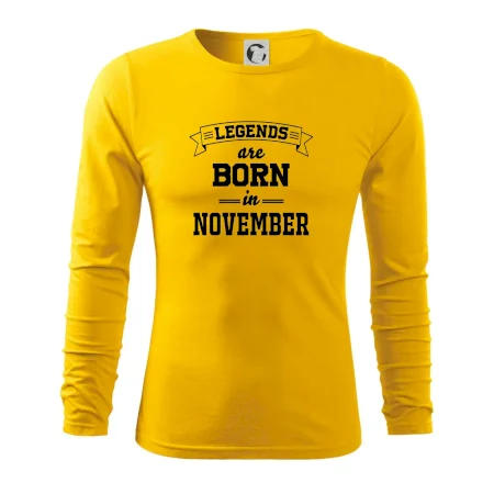 Legends are born in November