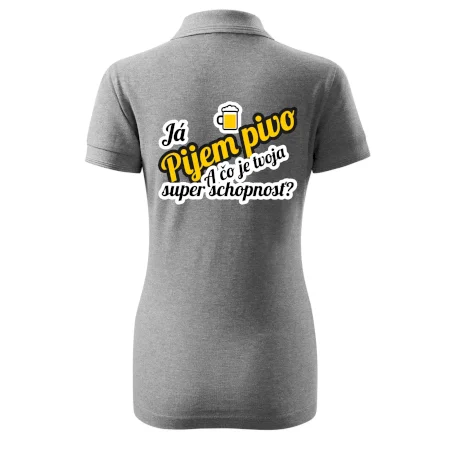 Pijem pivo - tvoja super schopnosť - šikmý