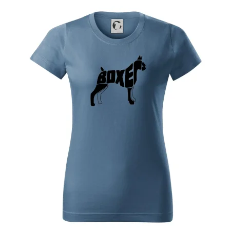 Boxer nápis v tele
