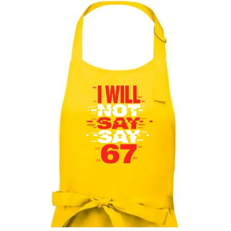 Červený - I Will Not Say SAY 67