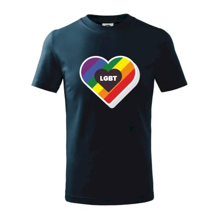 LGBT srdce dúhové