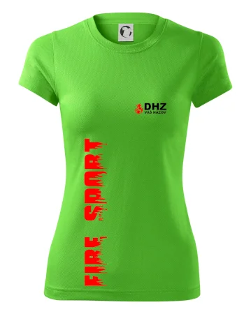 DHZ (oheň, firesport, názov sboru - vlastný nápis)