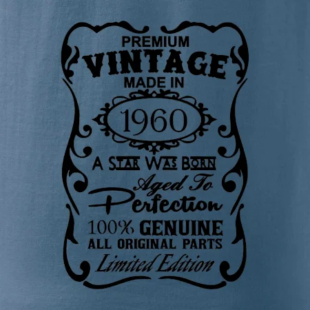 Vintage Etiketa - 1960