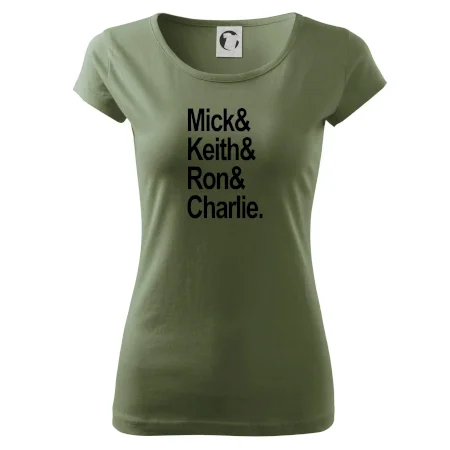 Mick Keith Ron Charlie